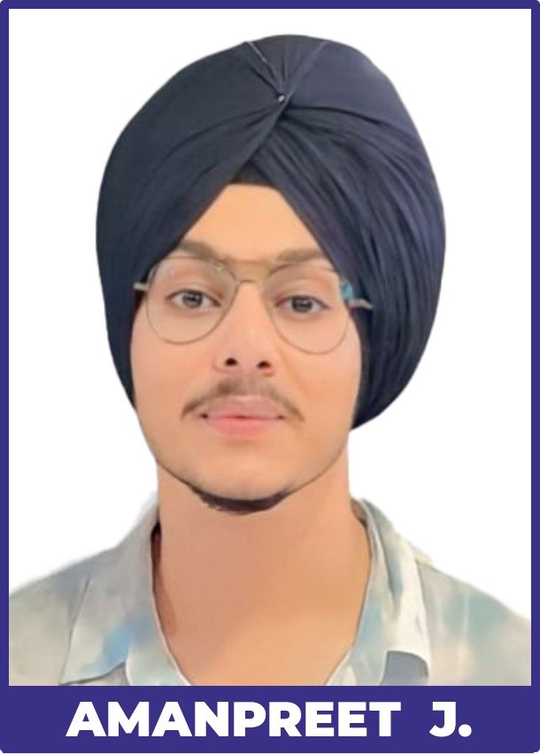 Amanpreet J - Best Student